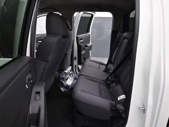 2026 Glacier White Nissan Frontier SV 4X4 Truck