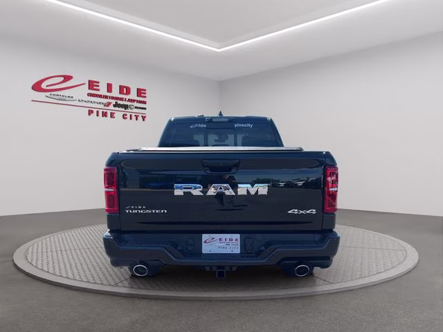 2026 Diamond Black Crystal Pearlcoat Ram 1500 Tungsten 4X4 Truck