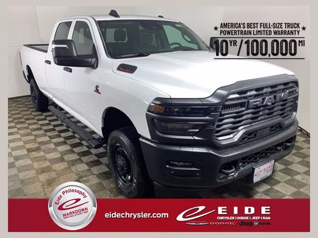 2026 Bright White Clearcoat Ram 2500 Tradesman 4X4 Truck