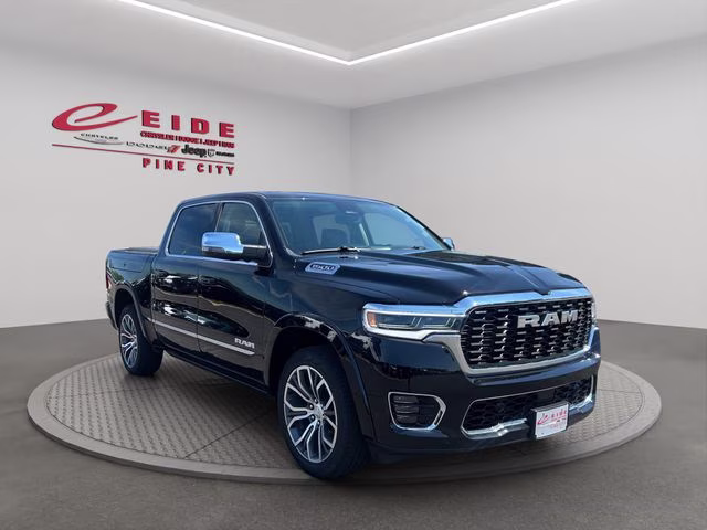 2026 Diamond Black Crystal Pearlcoat Ram 1500 Tungsten 4X4 Truck