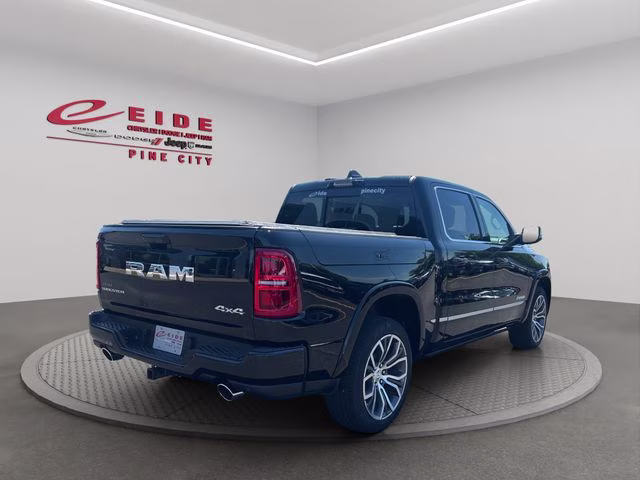 2026 Diamond Black Crystal Pearlcoat Ram 1500 Tungsten 4X4 Truck