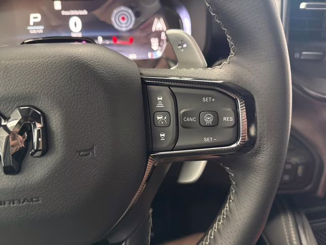 2026 Diamond Black Crystal Pearlcoat Ram 1500 RHO 4X4 Truck