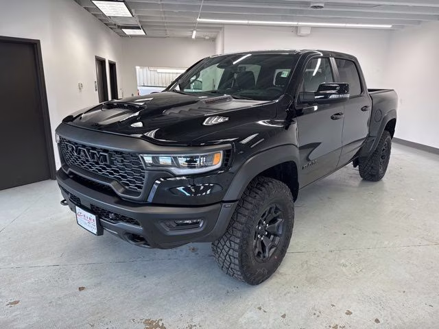 2026 Diamond Black Crystal Pearlcoat Ram 1500 RHO 4X4 Truck