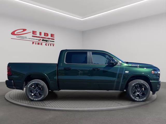 2026 Serrano Green Metallic Ram 1500 Big Horn Night Edition 4X4 Truck