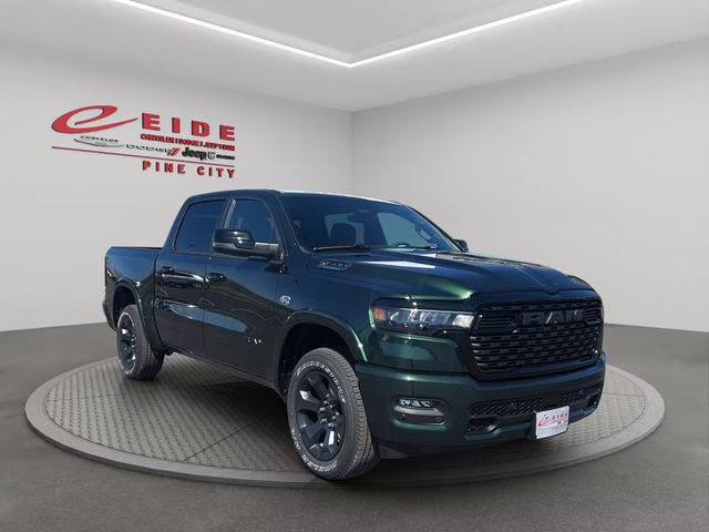 2026 Serrano Green Metallic Ram 1500 Big Horn Night Edition 4X4 Truck