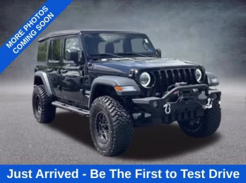 2020 Black Clearcoat Jeep Wrangler Unlimited Sport S 4X4 SUV