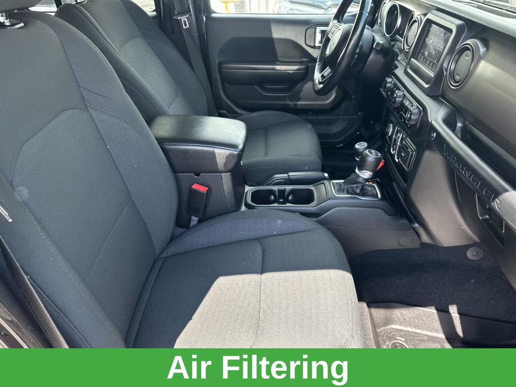 2020 Black Clearcoat Jeep Wrangler Unlimited Sport S 4X4 SUV