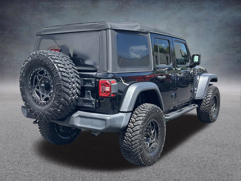 2020 Black Clearcoat Jeep Wrangler Unlimited Sport S 4X4 SUV