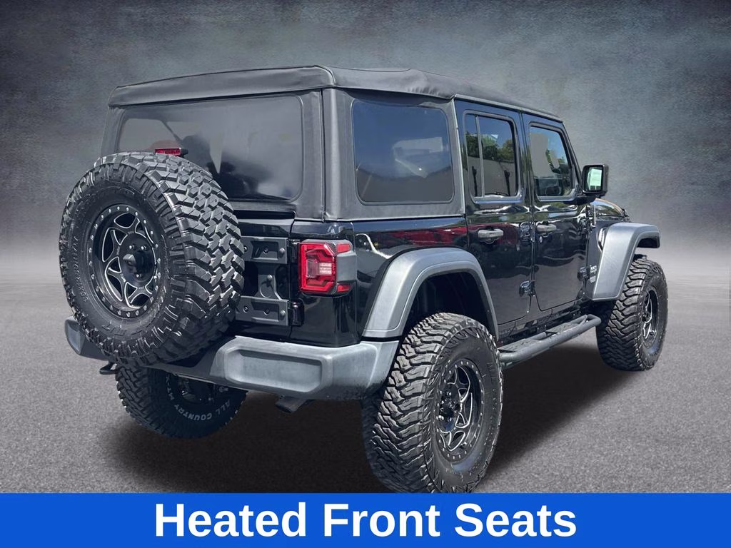 2020 Black Clearcoat Jeep Wrangler Unlimited Sport S 4X4 SUV