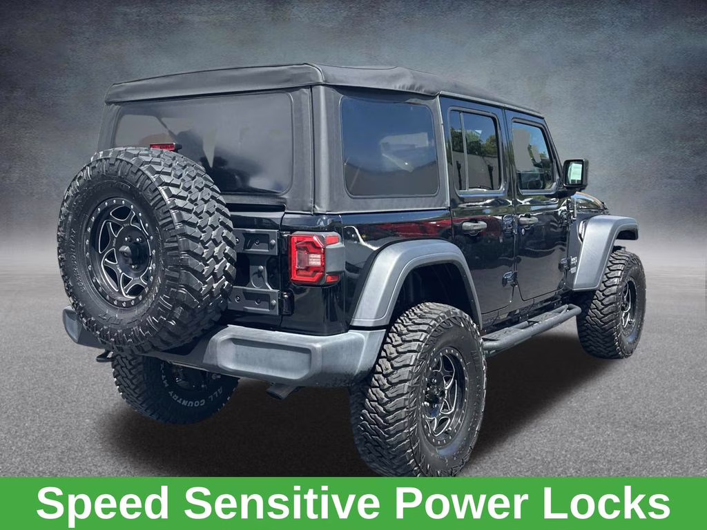2020 Black Clearcoat Jeep Wrangler Unlimited Sport S 4X4 SUV