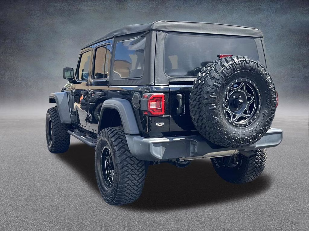 2020 Black Clearcoat Jeep Wrangler Unlimited Sport S 4X4 SUV
