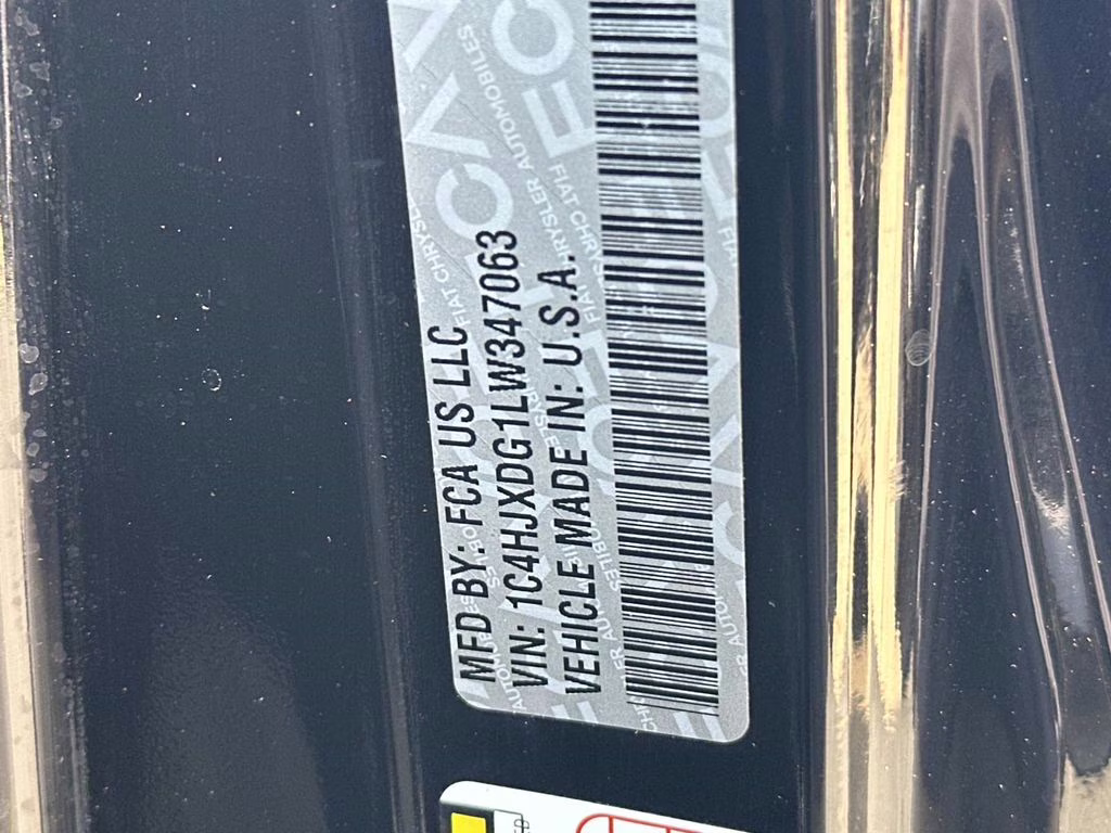 2020 Black Clearcoat Jeep Wrangler Unlimited Sport S 4X4 SUV