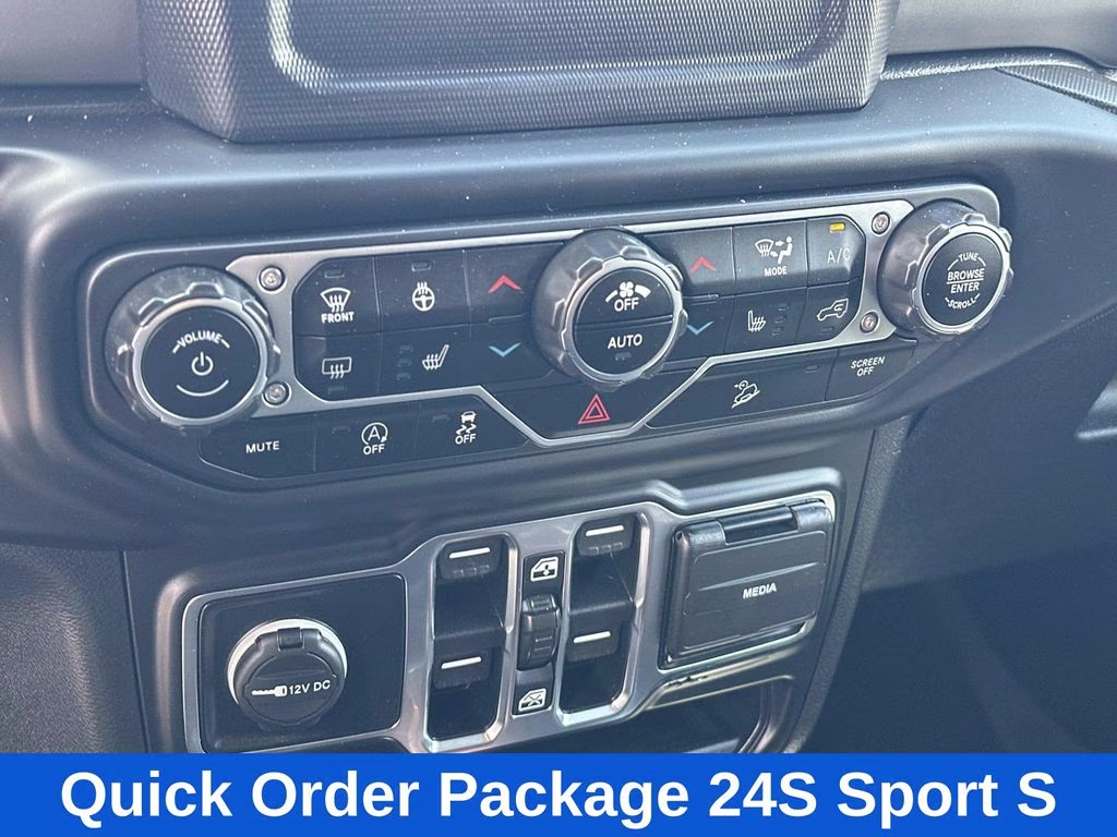 2020 Black Clearcoat Jeep Wrangler Unlimited Sport S 4X4 SUV
