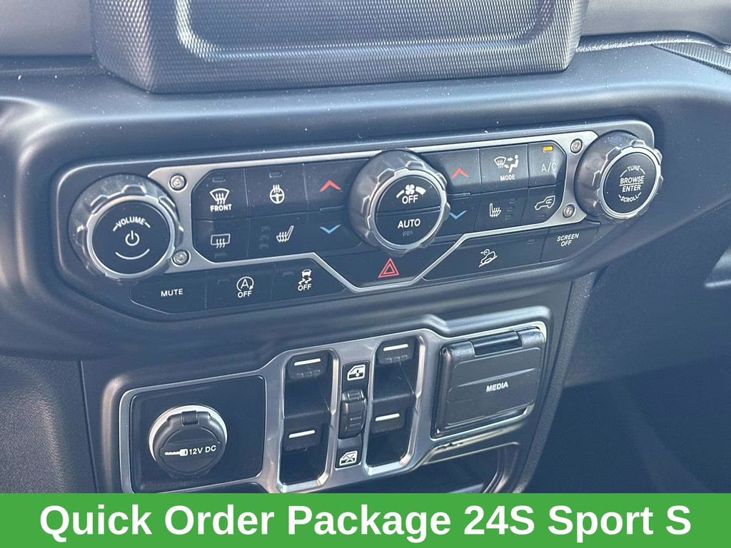 2020 Black Clearcoat Jeep Wrangler Unlimited Sport S 4X4 SUV