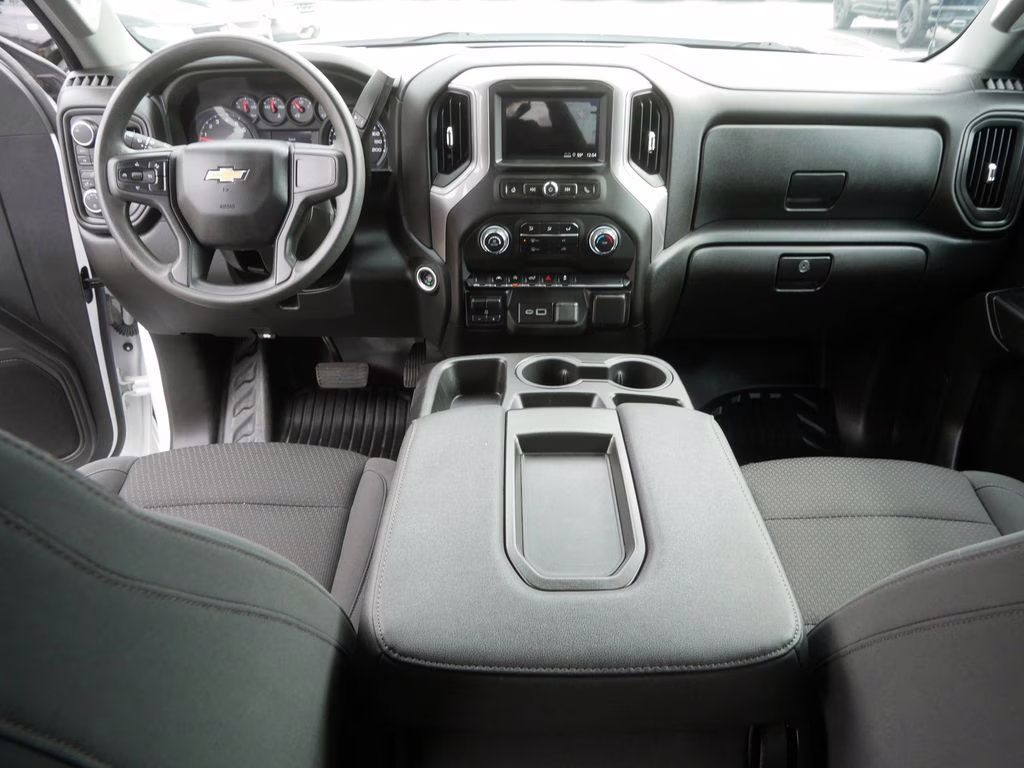 2024 Summit White Chevrolet Silverado 1500 WT 4X4 Truck