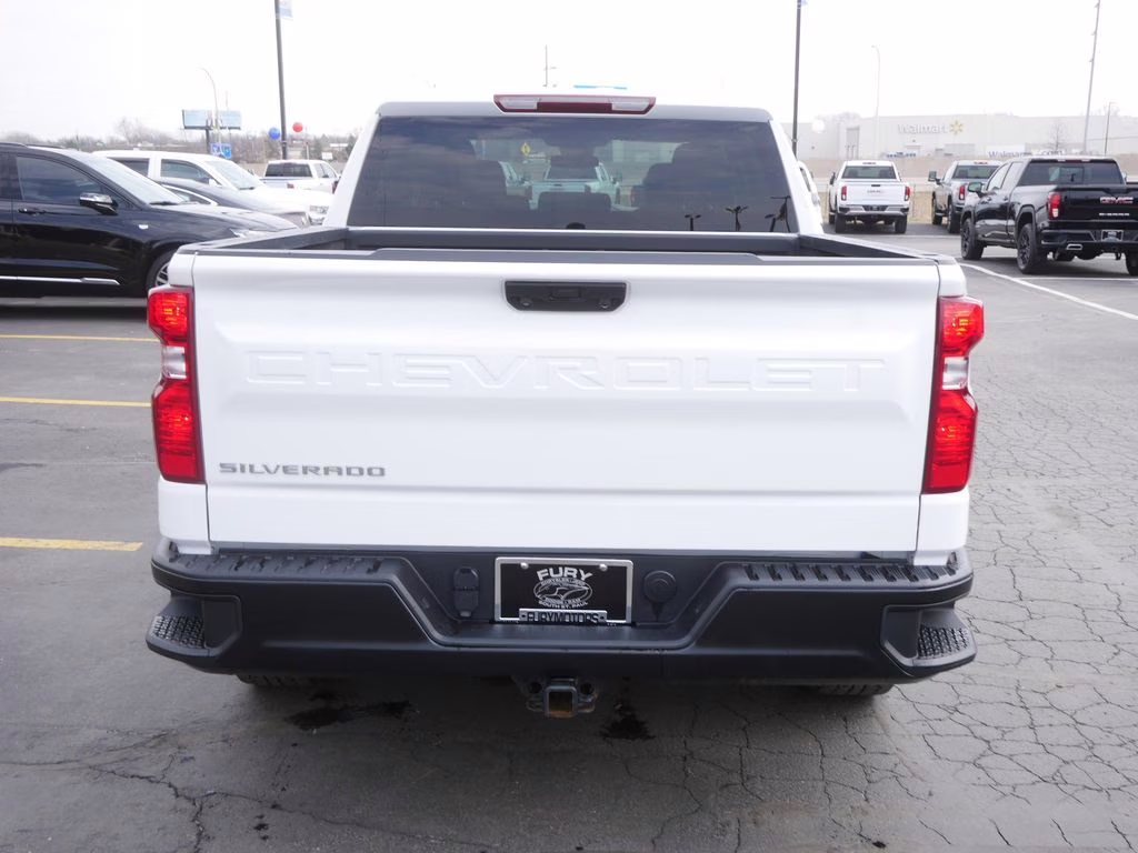 2024 Summit White Chevrolet Silverado 1500 WT 4X4 Truck