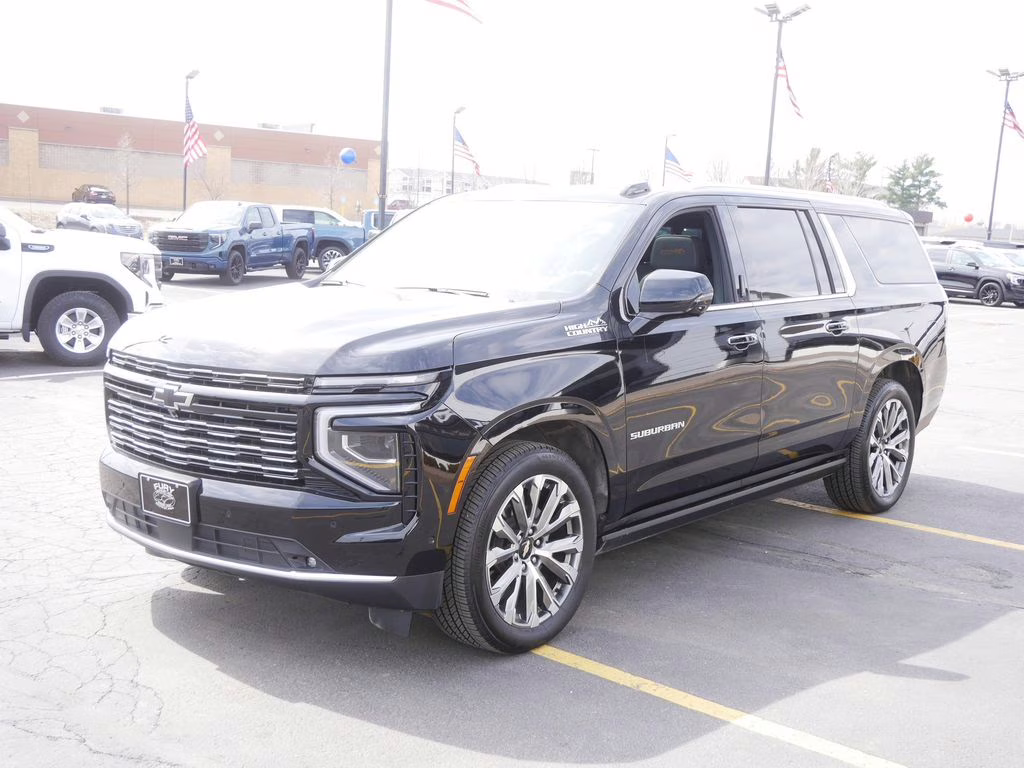 2025 Black Chevrolet Suburban High Country 4X4 SUV