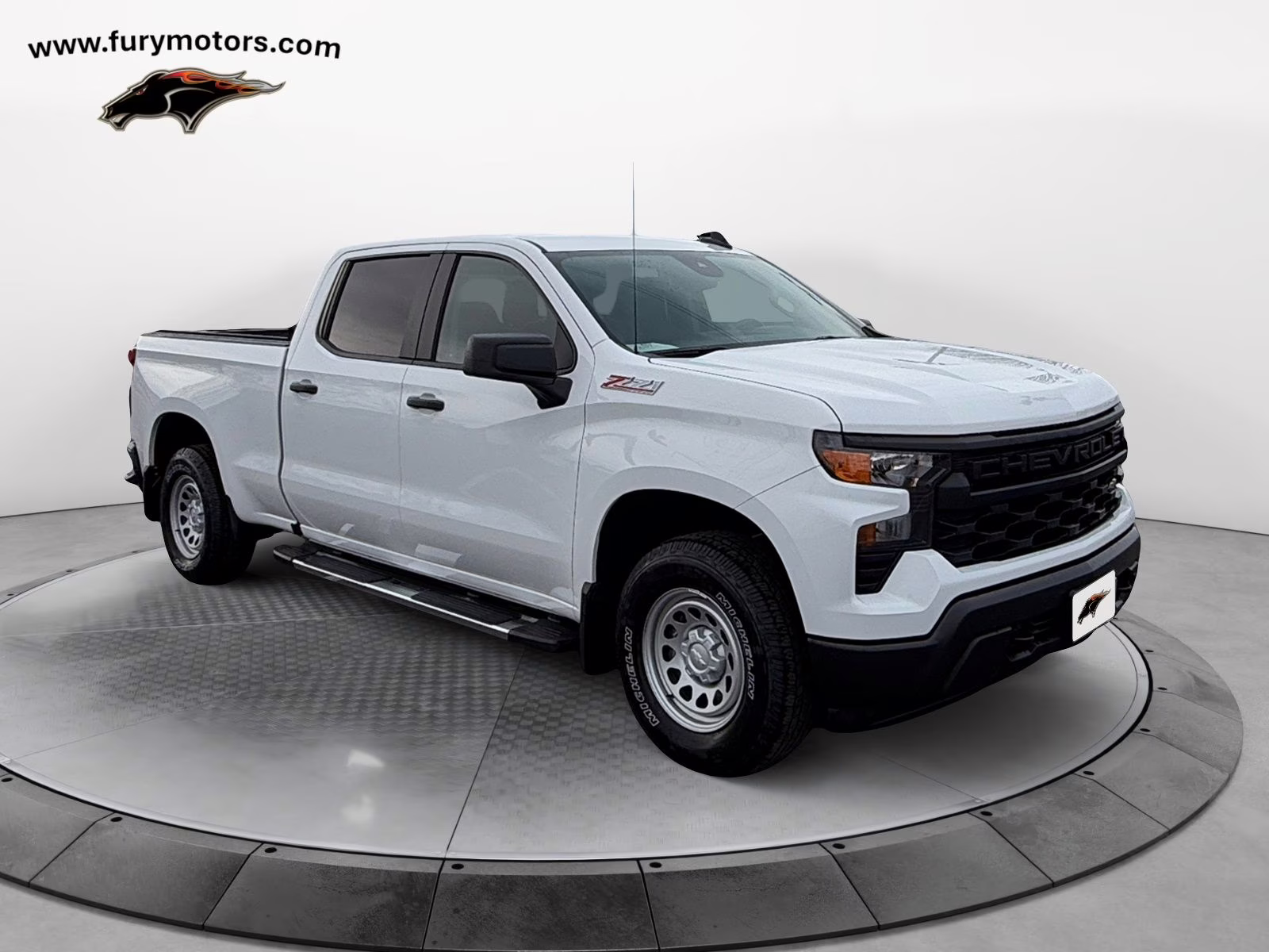 2025 Summit White Chevrolet Silverado 1500 WT 4X4 Truck