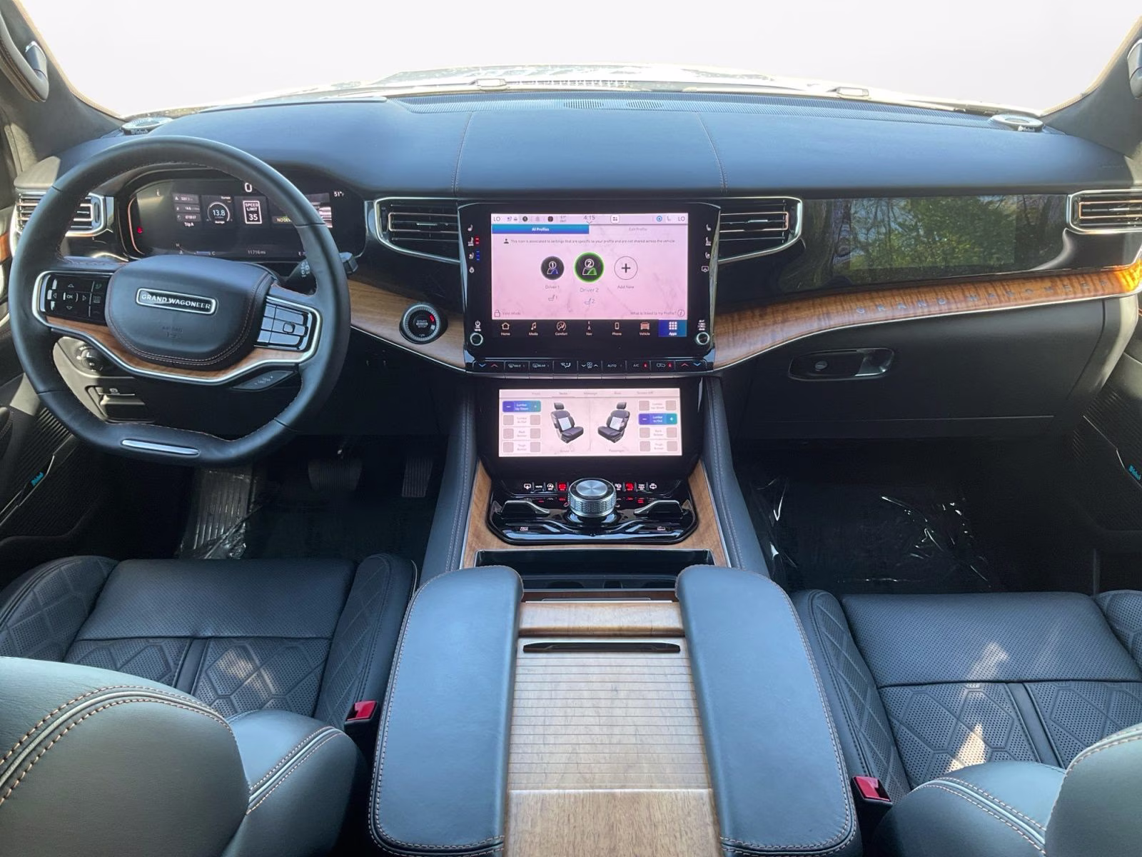 2025 Silver Zynith Jeep Grand Wagoneer L Series III 4X4 SUV