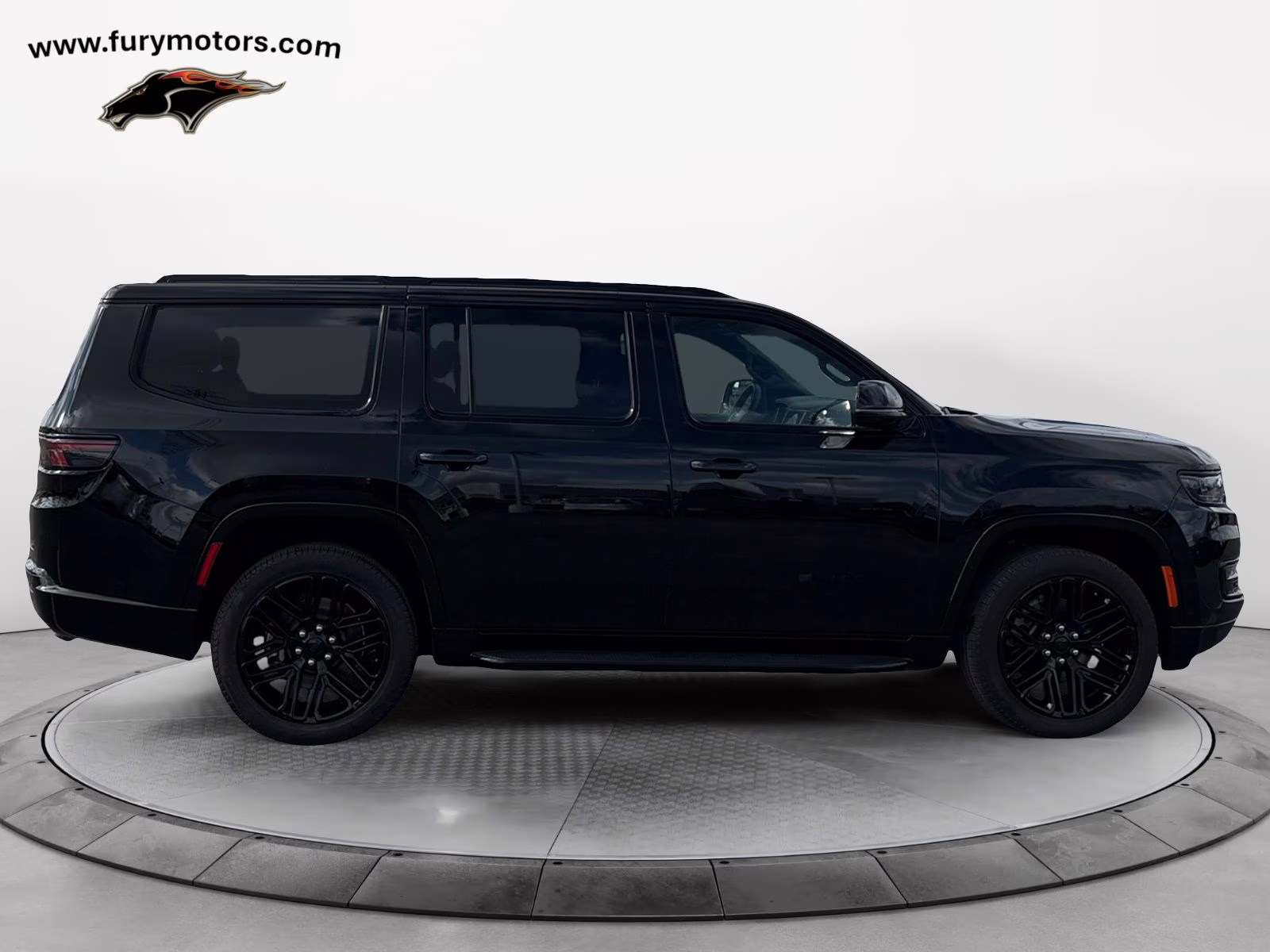 2024 Diamond Black Crystal Pearlcoat Jeep Wagoneer Series II 4X4 SUV