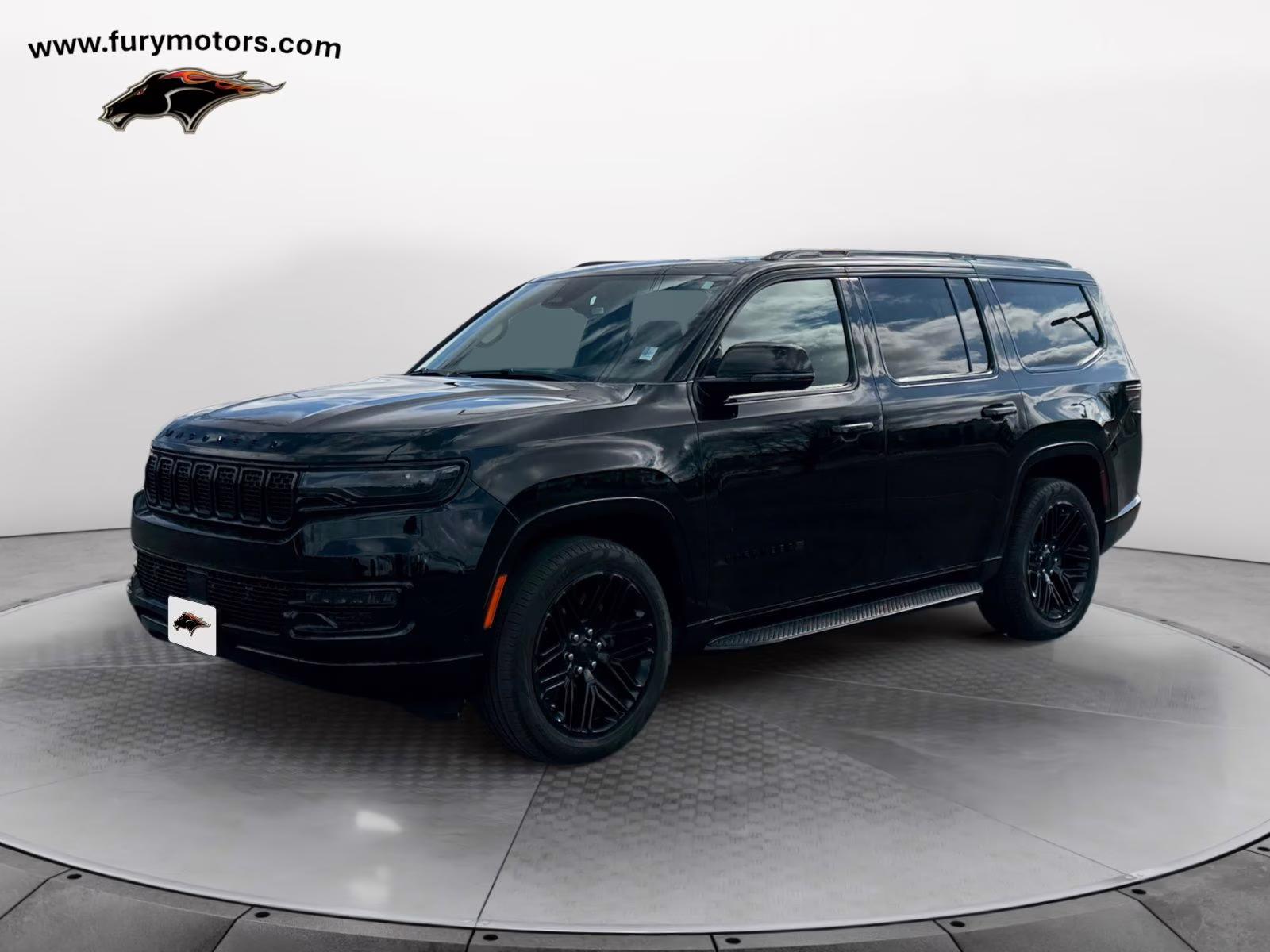 2024 Diamond Black Crystal Pearlcoat Jeep Wagoneer Series II 4X4 SUV