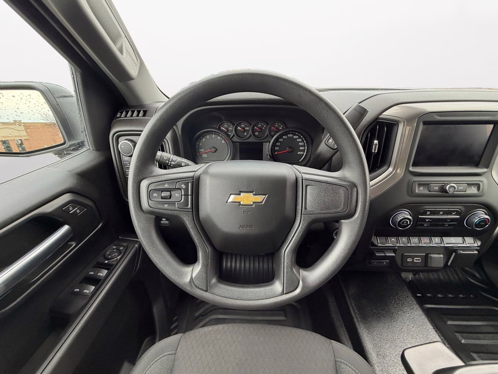 2025 Summit White Chevrolet Silverado 1500 WT 4X4 Truck