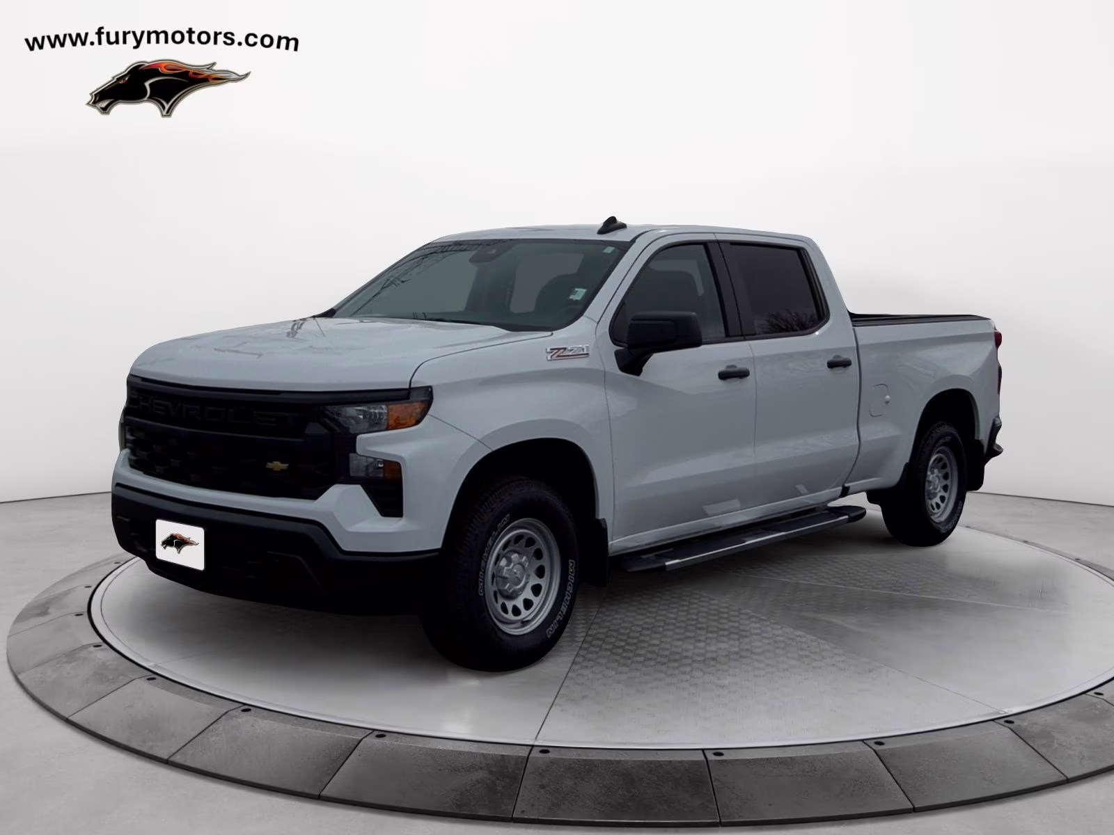 2025 Summit White Chevrolet Silverado 1500 WT 4X4 Truck