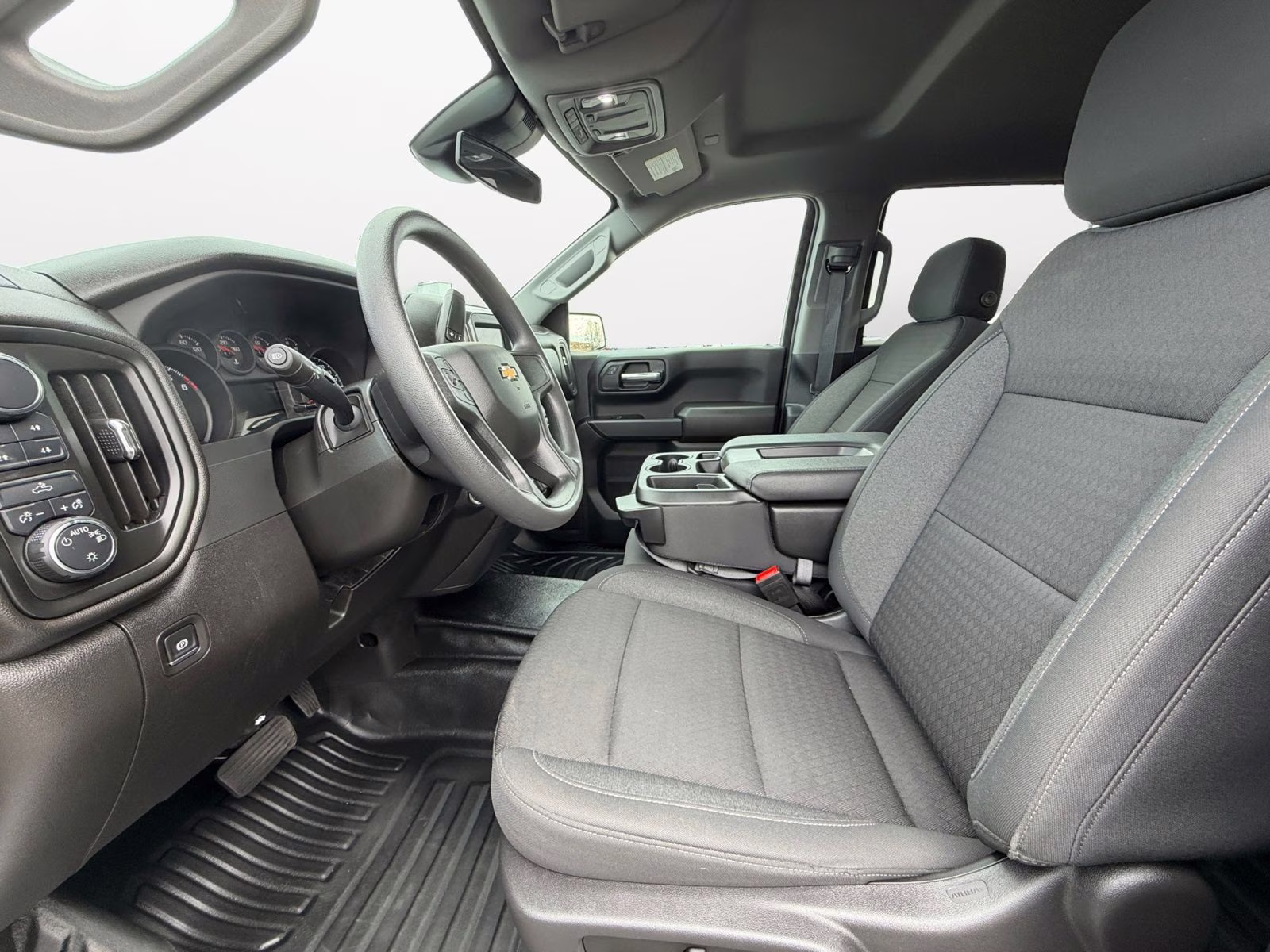 2025 Summit White Chevrolet Silverado 1500 WT 4X4 Truck