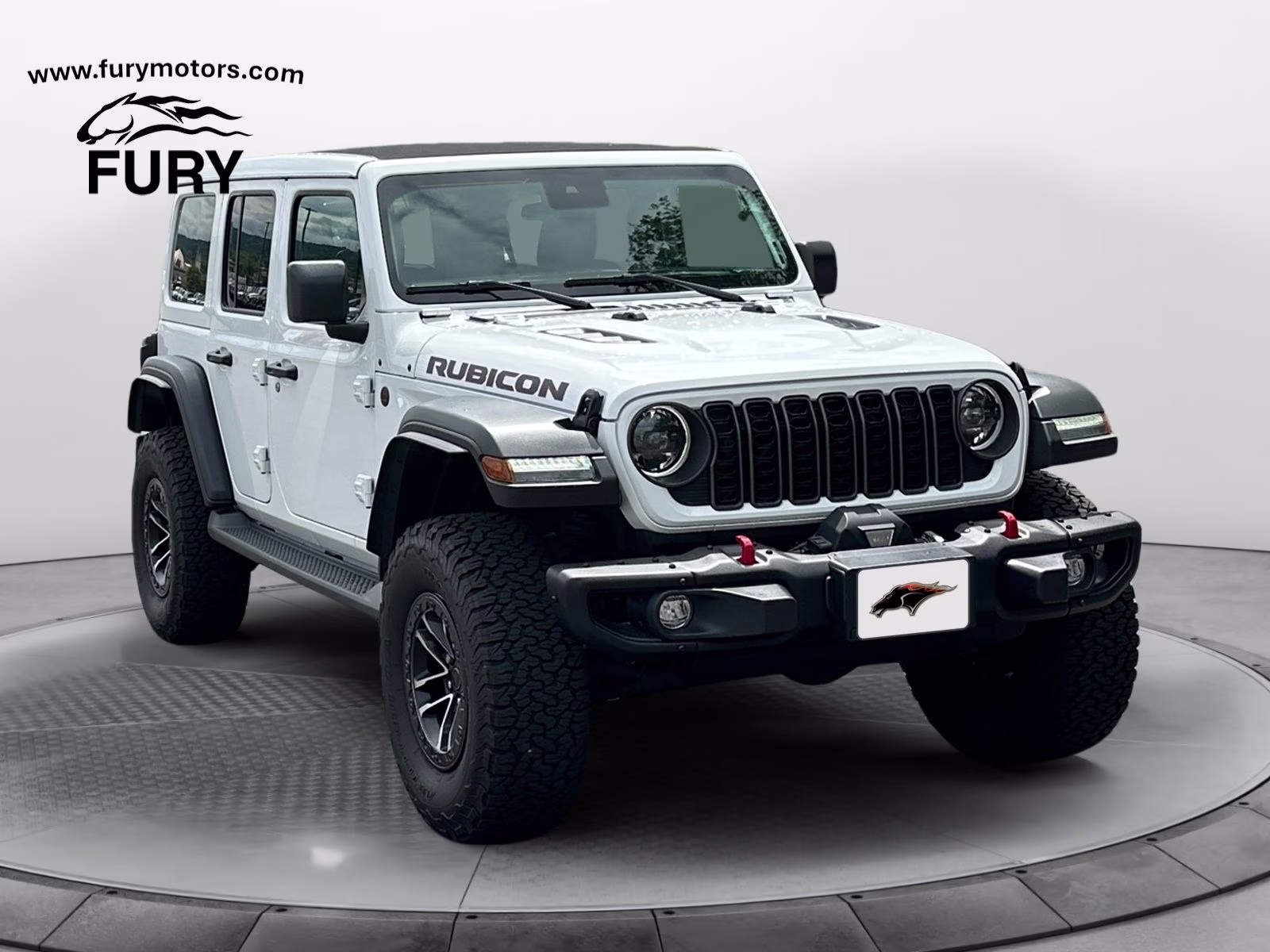 2024 Bright White Clearcoat Jeep Wrangler Rubicon 4X4 SUV