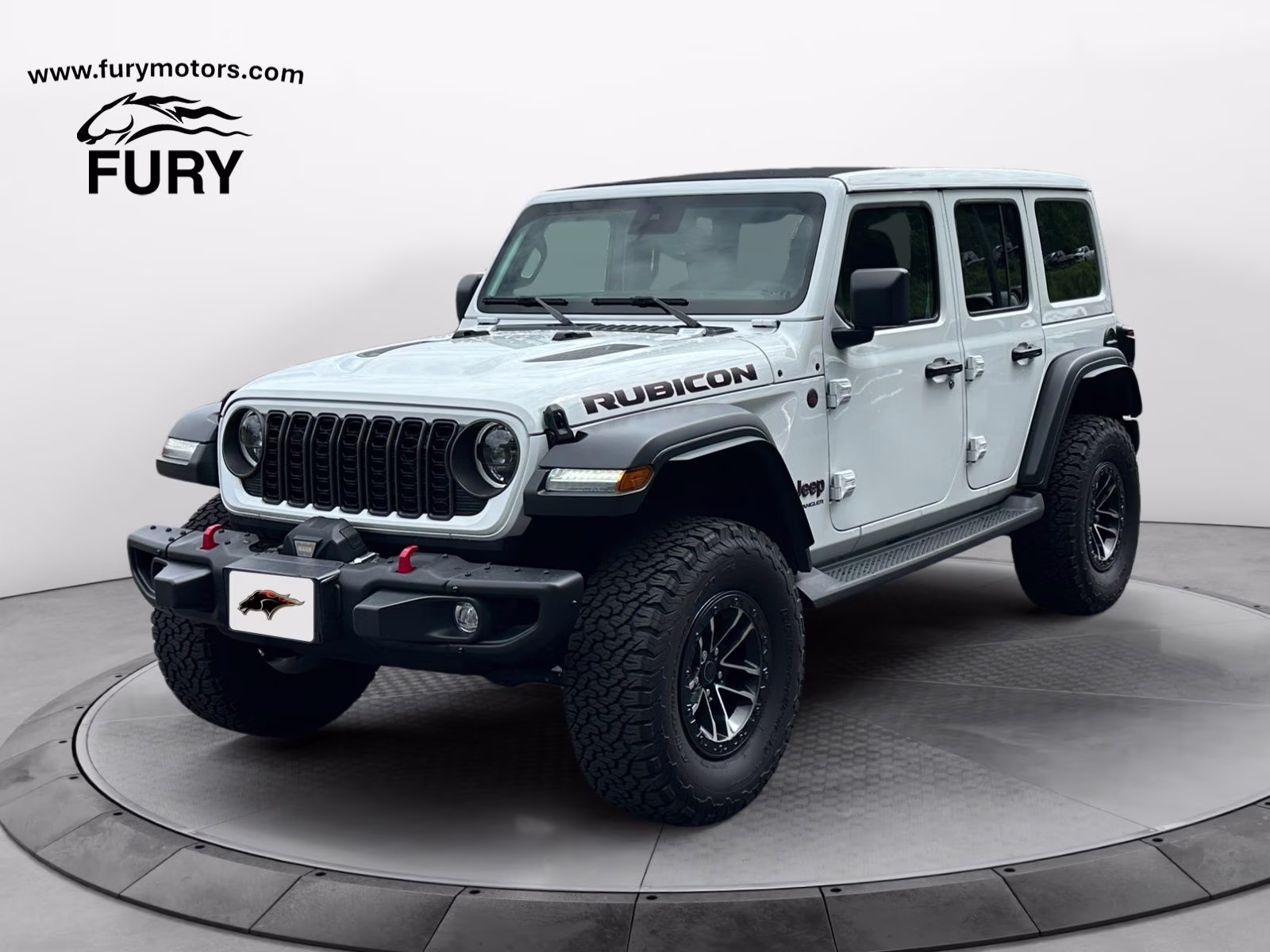 2024 Bright White Clearcoat Jeep Wrangler Rubicon 4X4 SUV