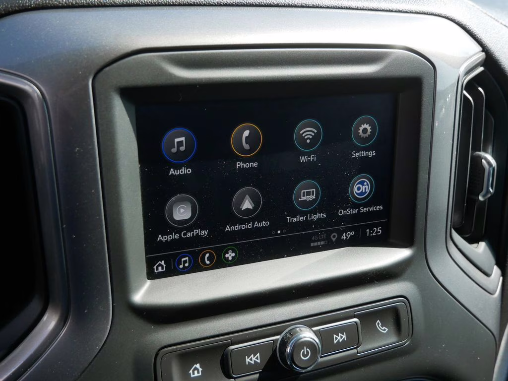 2025 Summit White Chevrolet Silverado 1500 WT 4X4 Truck