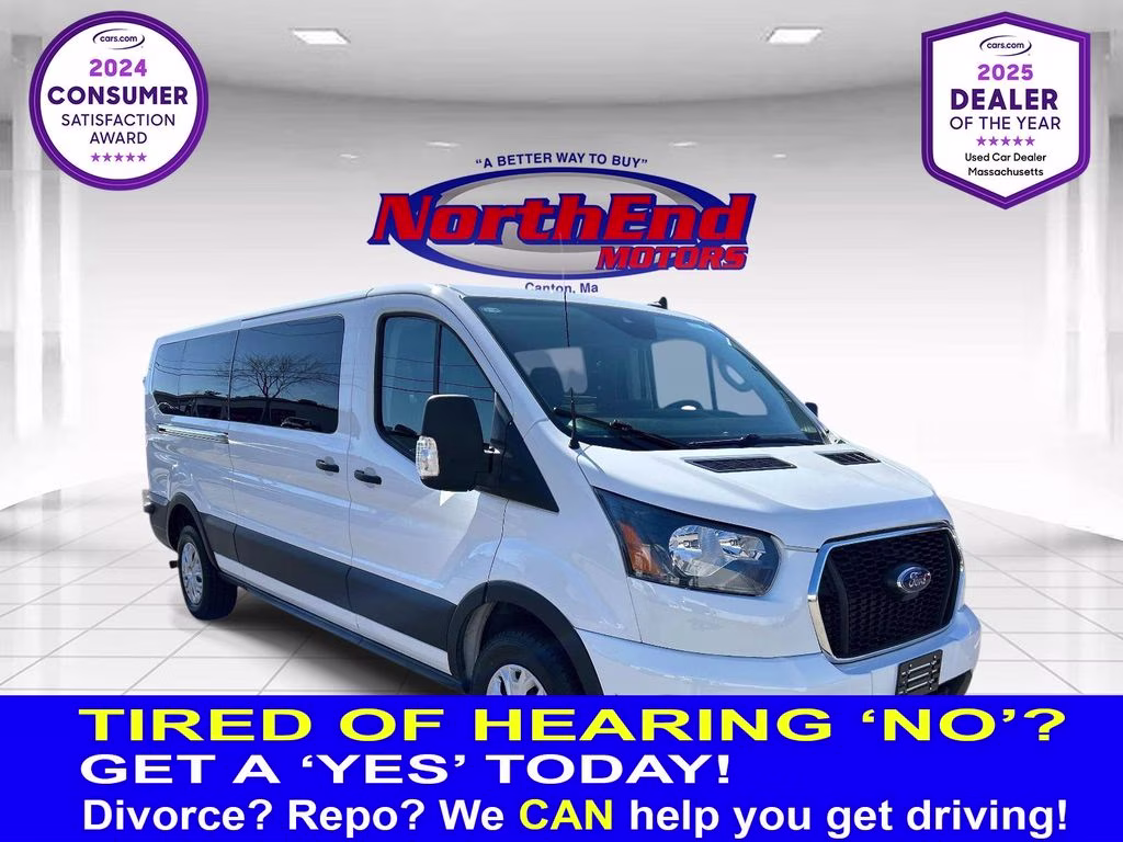 2024 Oxford White Ford Transit-350 XLT RWD Crossover