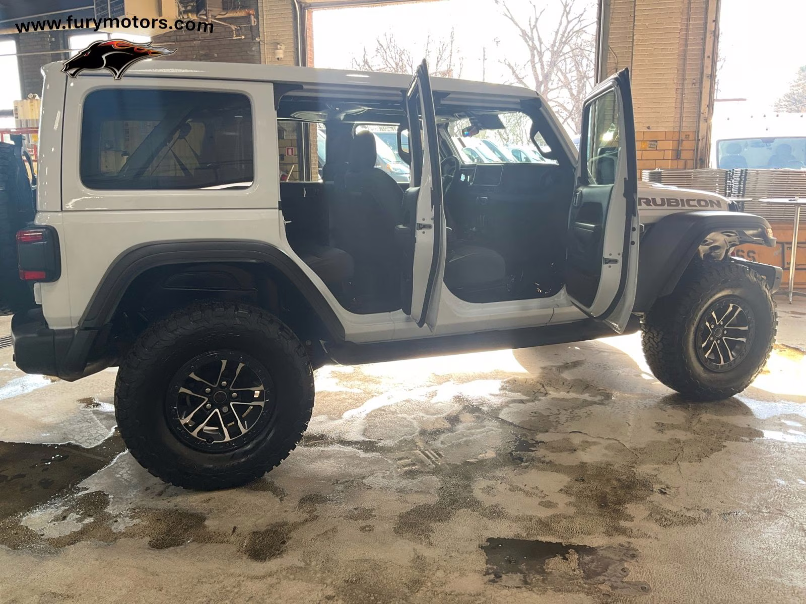 2024 Bright White Clearcoat Jeep Wrangler Rubicon 4X4 SUV