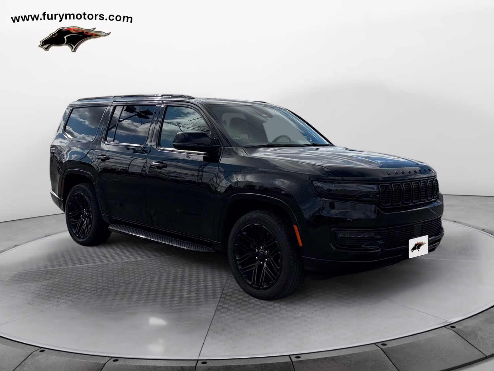 2024 Diamond Black Crystal Pearlcoat Jeep Wagoneer Series II 4X4 SUV