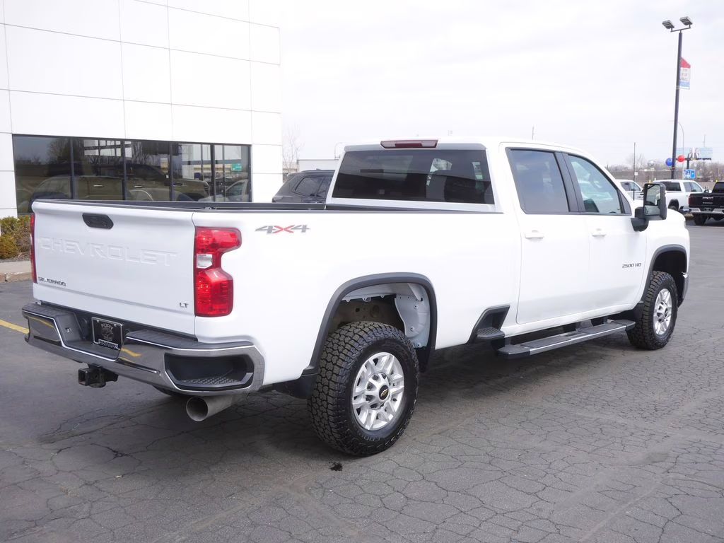 2025 Summit White Chevrolet Silverado 2500HD LT 4X4 Truck