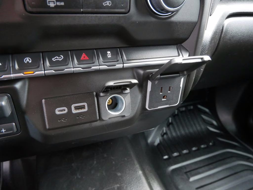 2024 Summit White Chevrolet Silverado 1500 WT 4X4 Truck