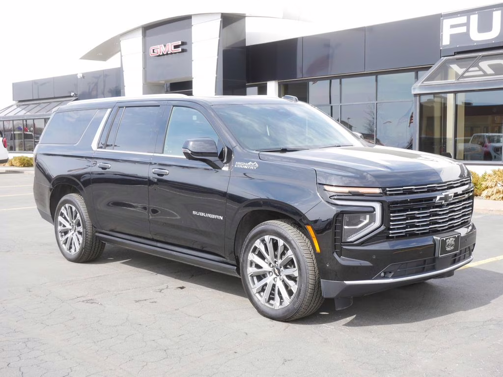 2025 Black Chevrolet Suburban High Country 4X4 SUV