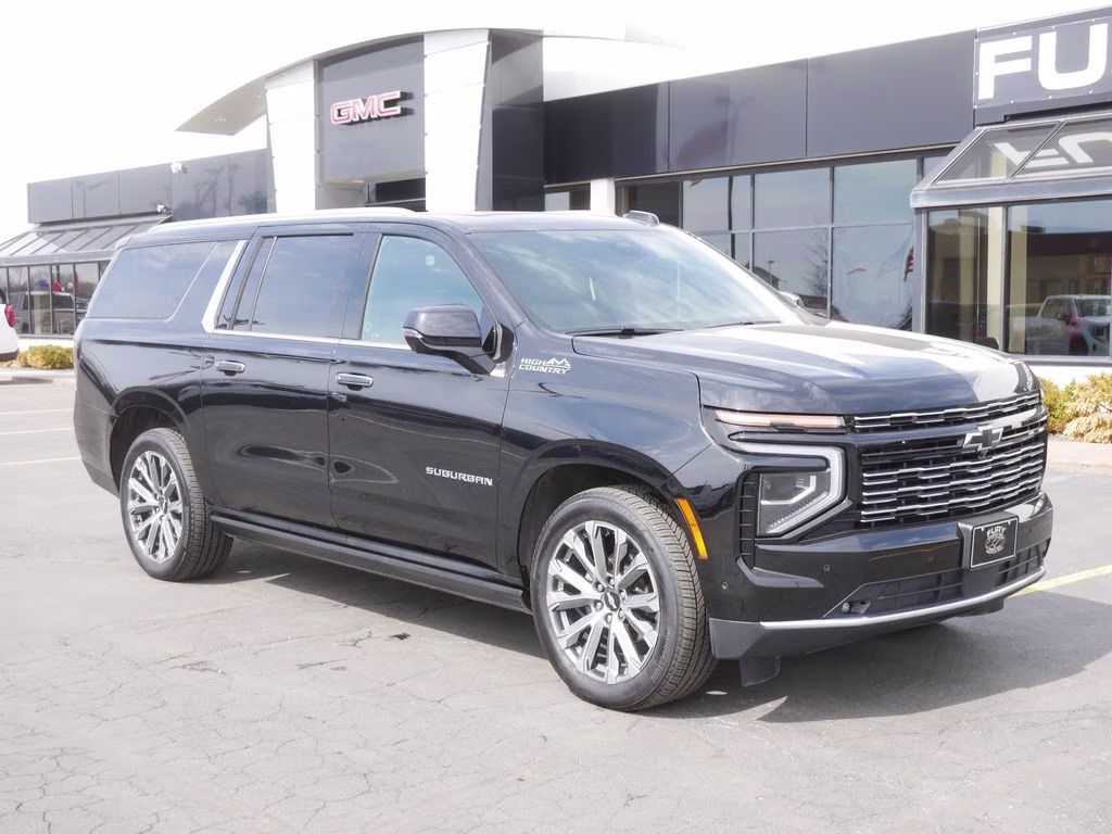 2025 Black Chevrolet Suburban High Country 4X4 SUV