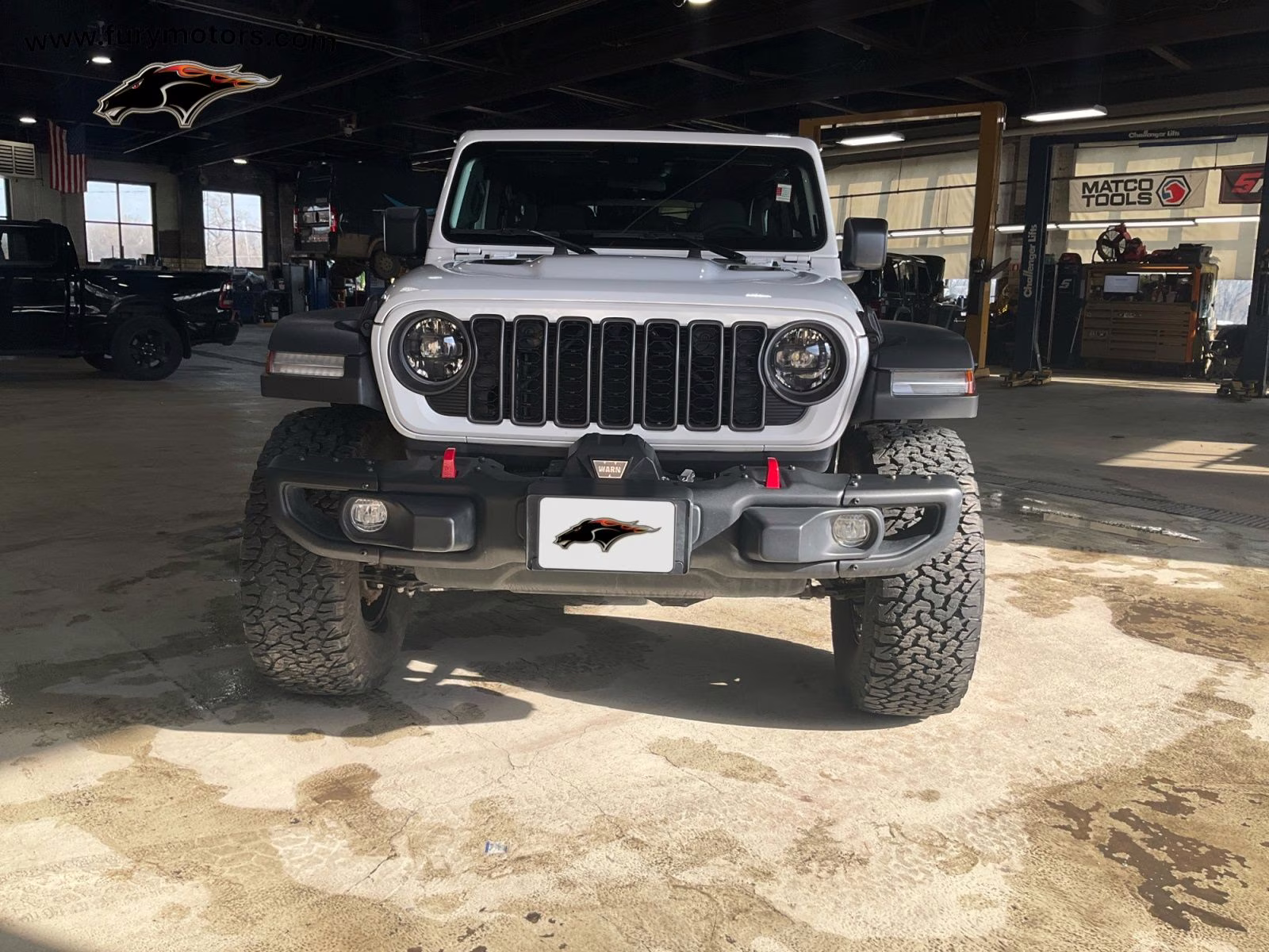2024 Bright White Clearcoat Jeep Wrangler Rubicon 4X4 SUV