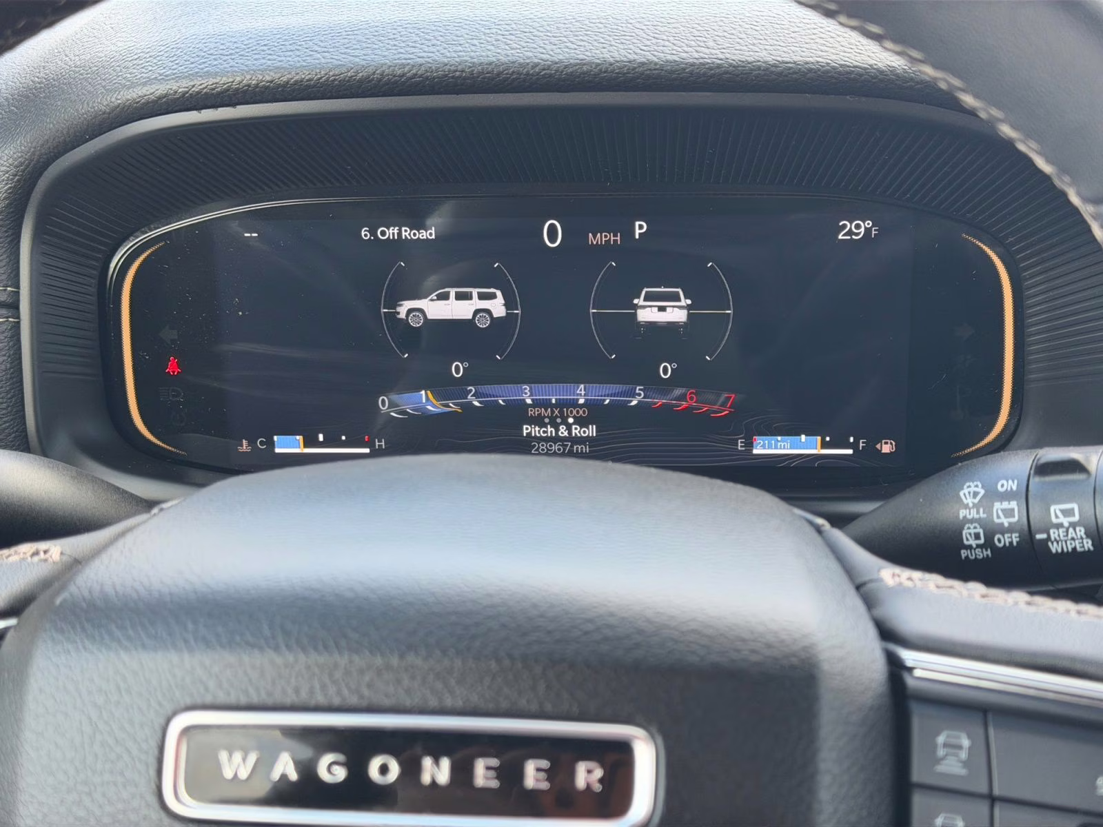 2024 Diamond Black Crystal Pearlcoat Jeep Wagoneer Series II 4X4 SUV