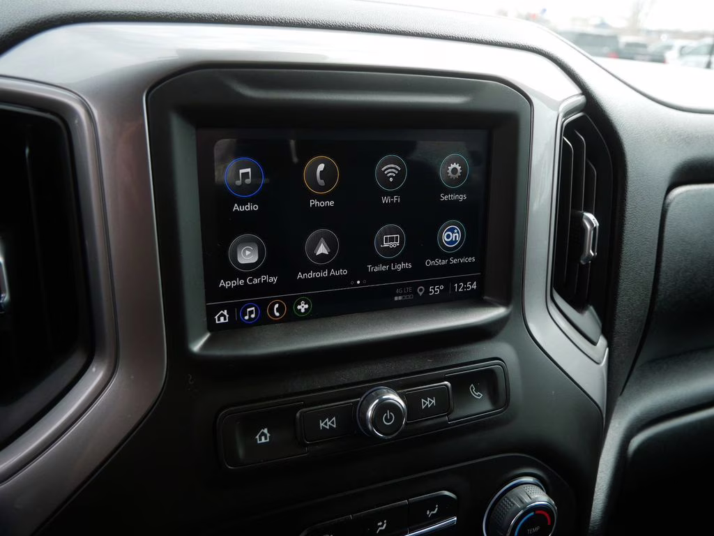 2024 Summit White Chevrolet Silverado 1500 WT 4X4 Truck