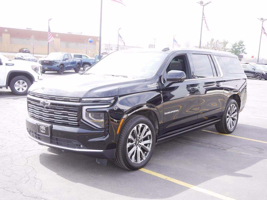 2025 Black Chevrolet Suburban High Country 4X4 SUV