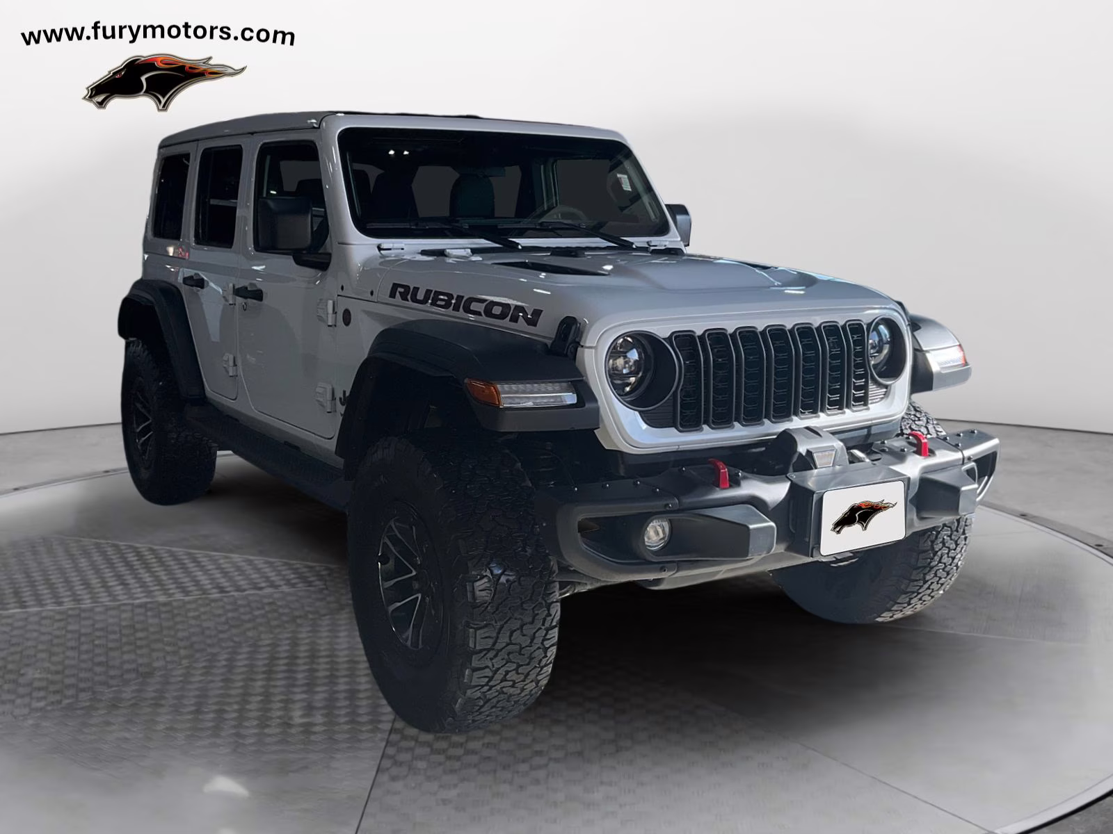 2024 Bright White Clearcoat Jeep Wrangler Rubicon 4X4 SUV