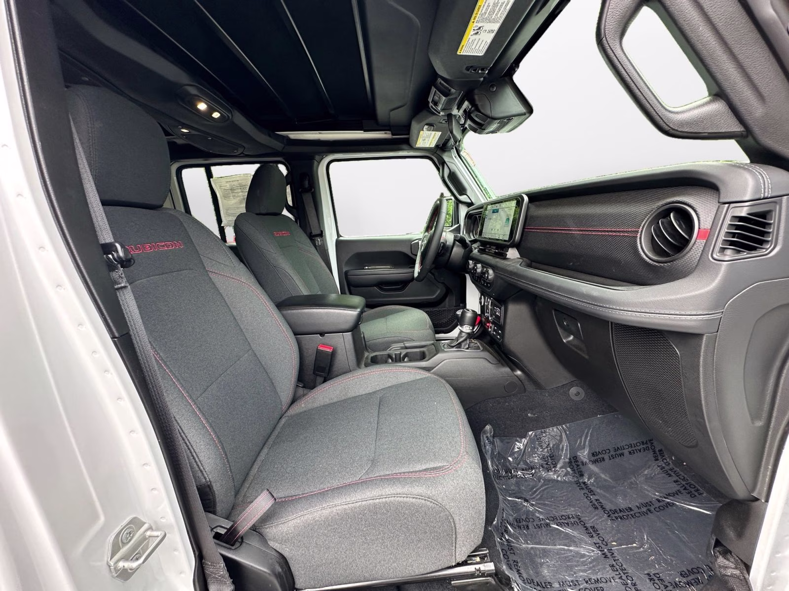 2024 Bright White Clearcoat Jeep Wrangler Rubicon 4X4 SUV