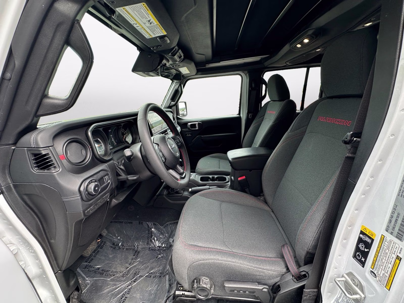 2024 Bright White Clearcoat Jeep Wrangler Rubicon 4X4 SUV