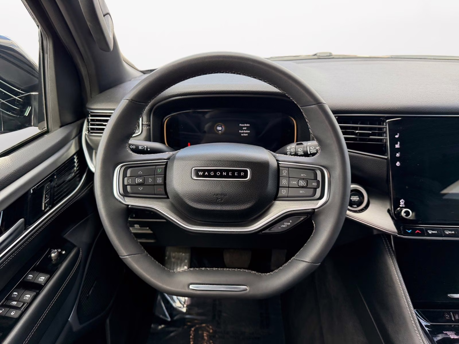 2024 Diamond Black Crystal Pearlcoat Jeep Wagoneer Series II 4X4 SUV