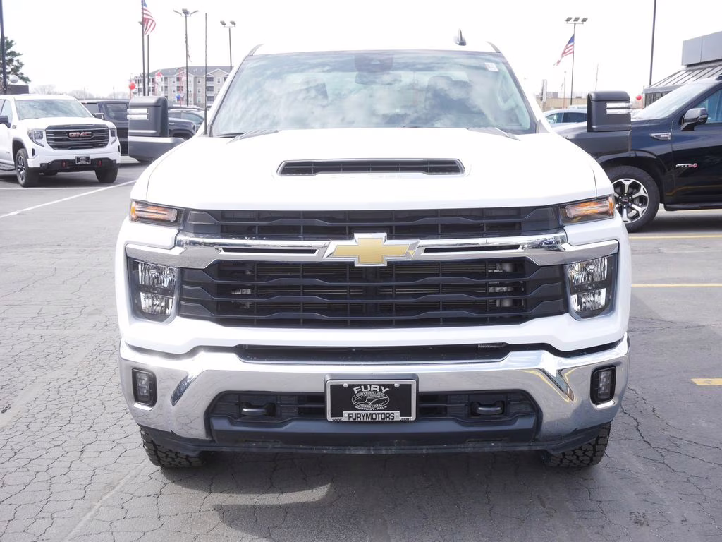 2025 Summit White Chevrolet Silverado 2500HD LT 4X4 Truck