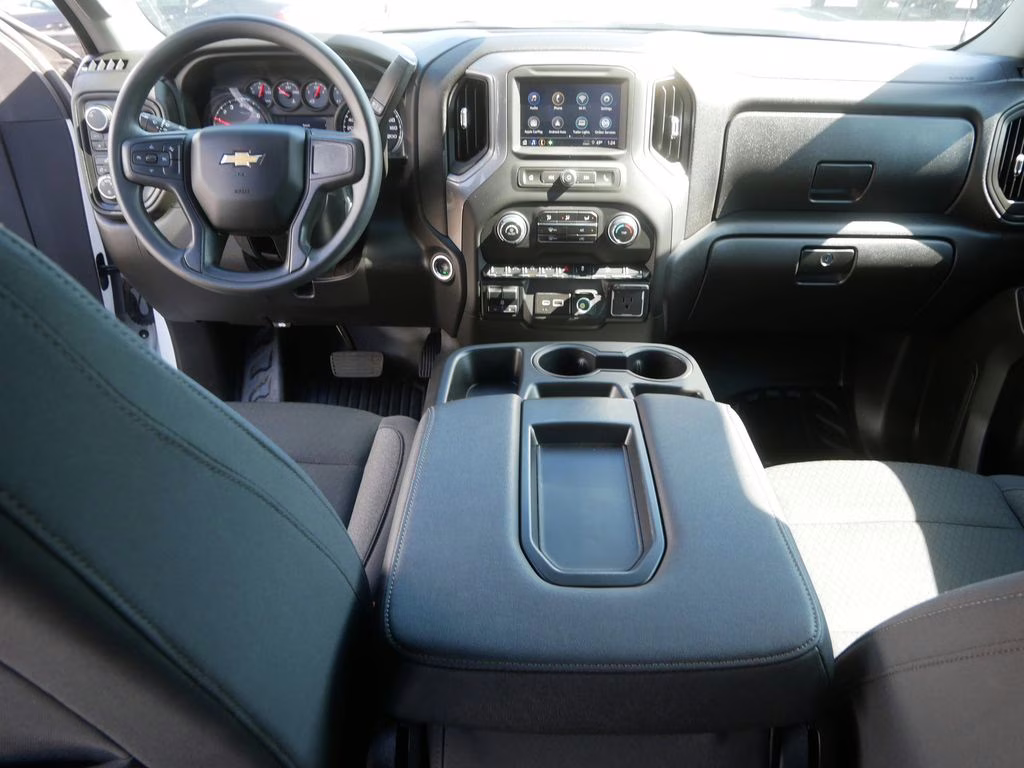 2025 Summit White Chevrolet Silverado 1500 WT 4X4 Truck