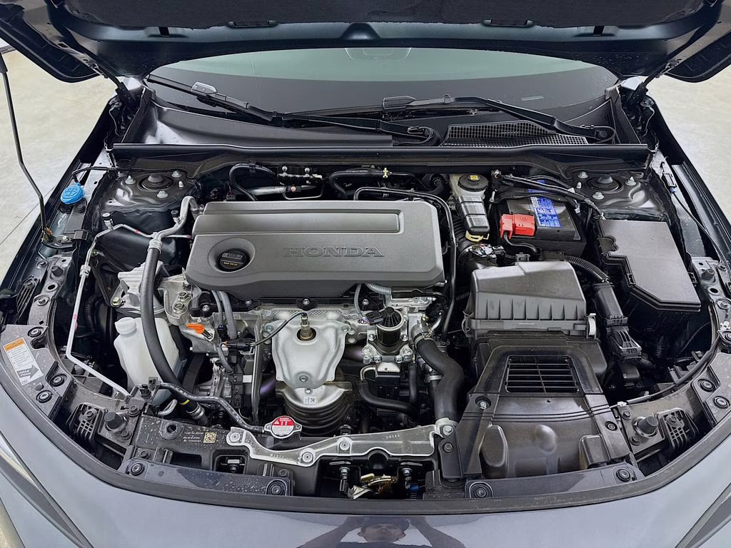 2026 Meteorite Gray Metallic Honda Civic Sport FWD Hatchback