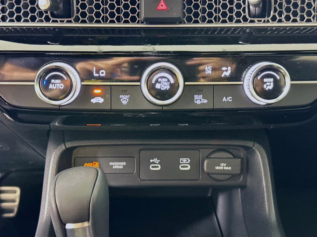 2026 Solar Silver Metallic Honda Civic Sport FWD Hatchback